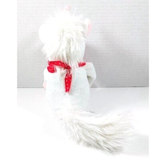 Lot of 5 Christmas Kinder Plush Unicorn, Penguin, Moose, Polar Bear, Squirrel - Picture 3 of 16